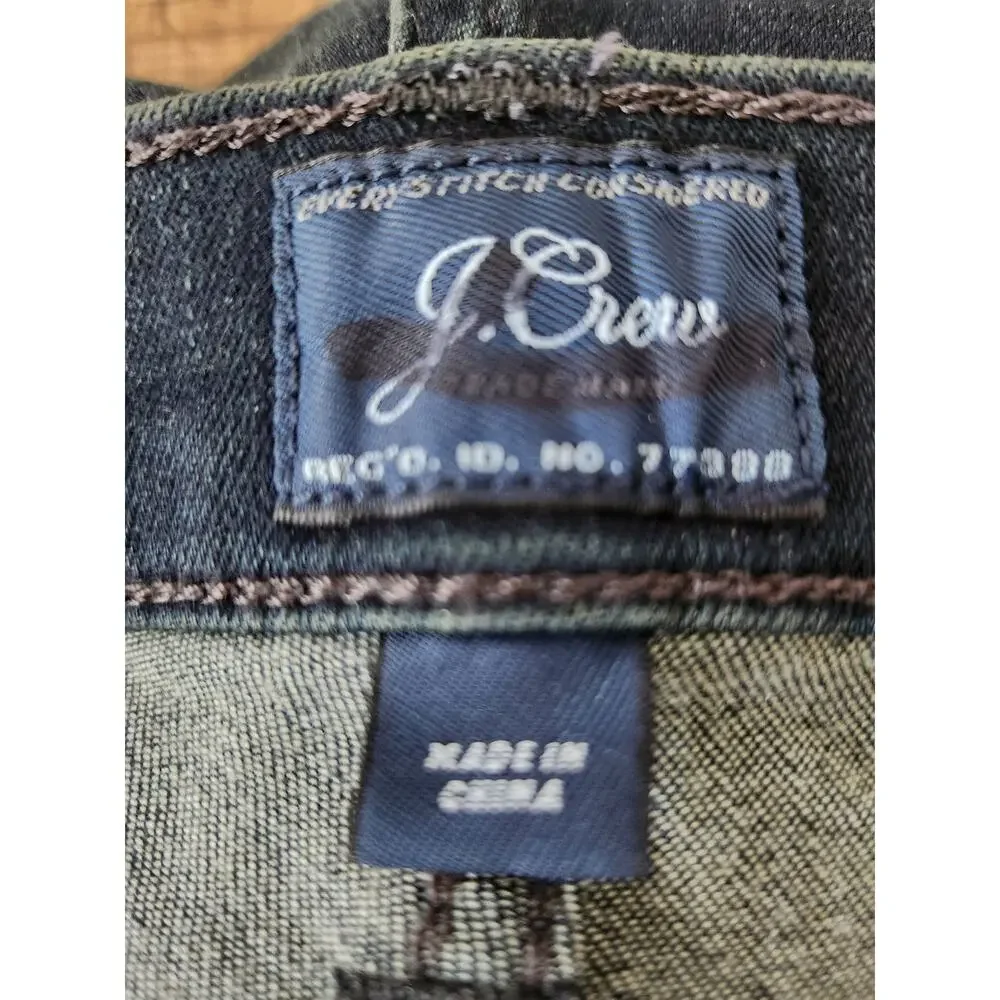 NWOT J. Crew 484 Slim-Fit Stretch Jean In Deep Lake Wash Blue 32/30